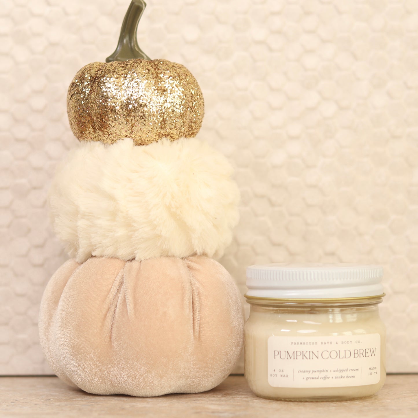 Pumpkin Cold Brew - Small Mason Jar Candle