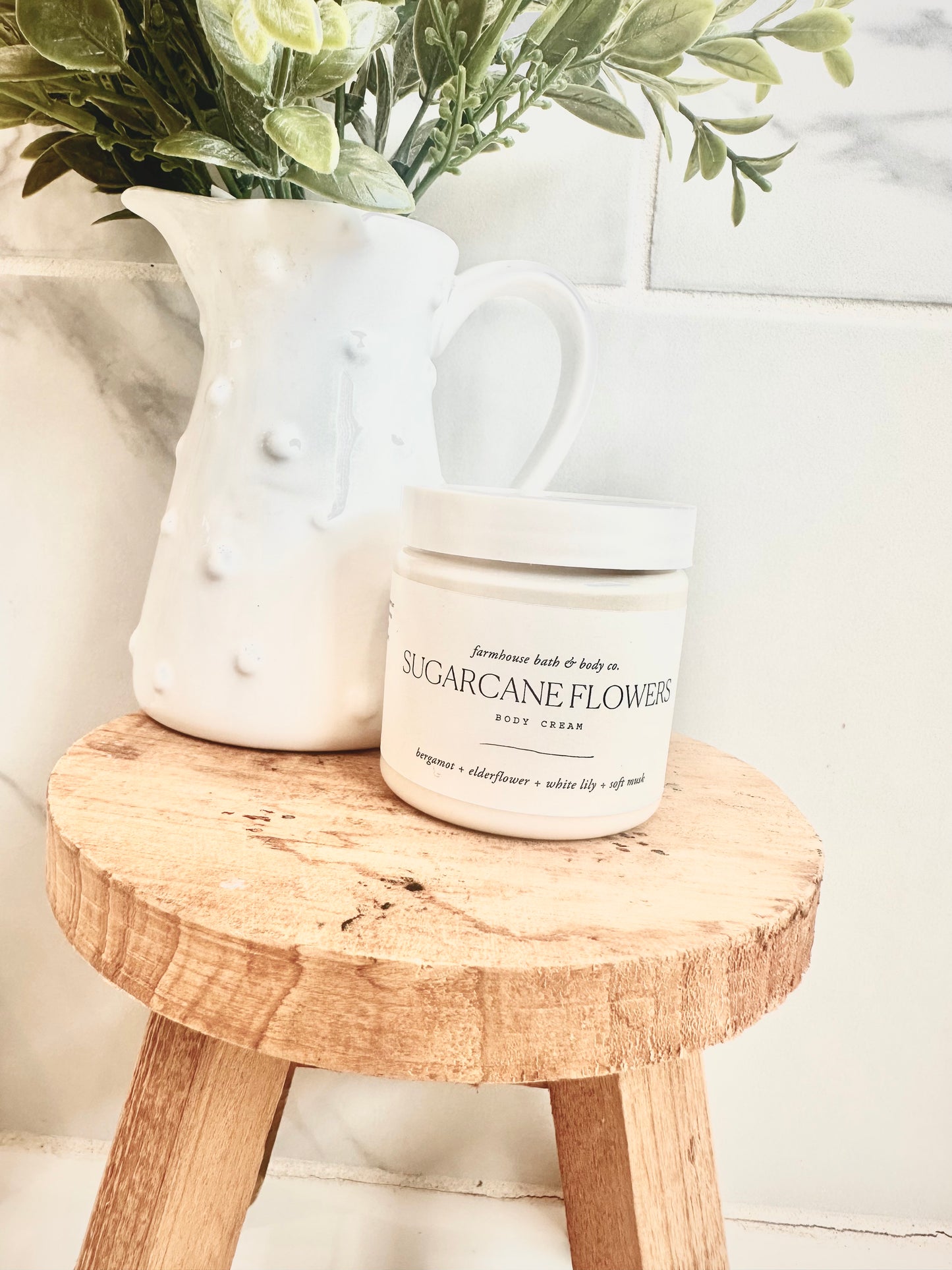 Sugarcane Flowers - Small Body Cream