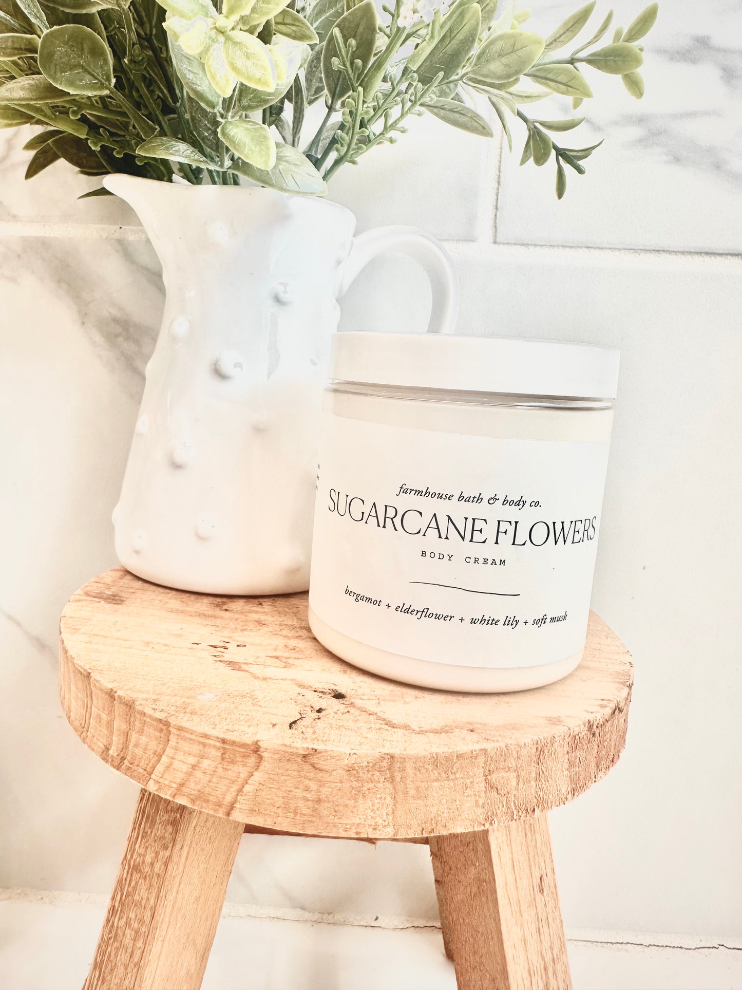 Sugarcane Flowers - Large Body Cream