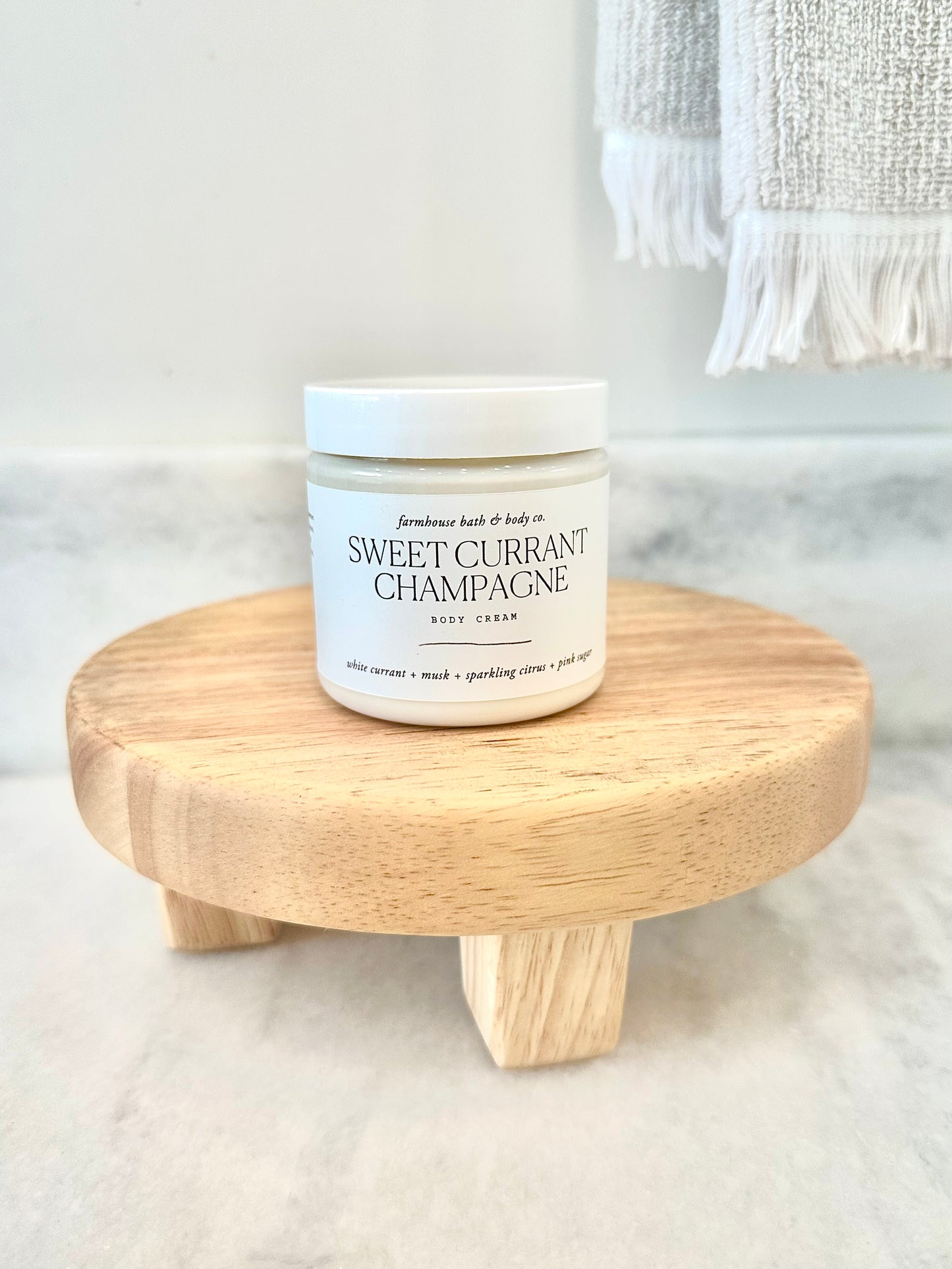 Sweet Currant Champagne - Small Body Cream