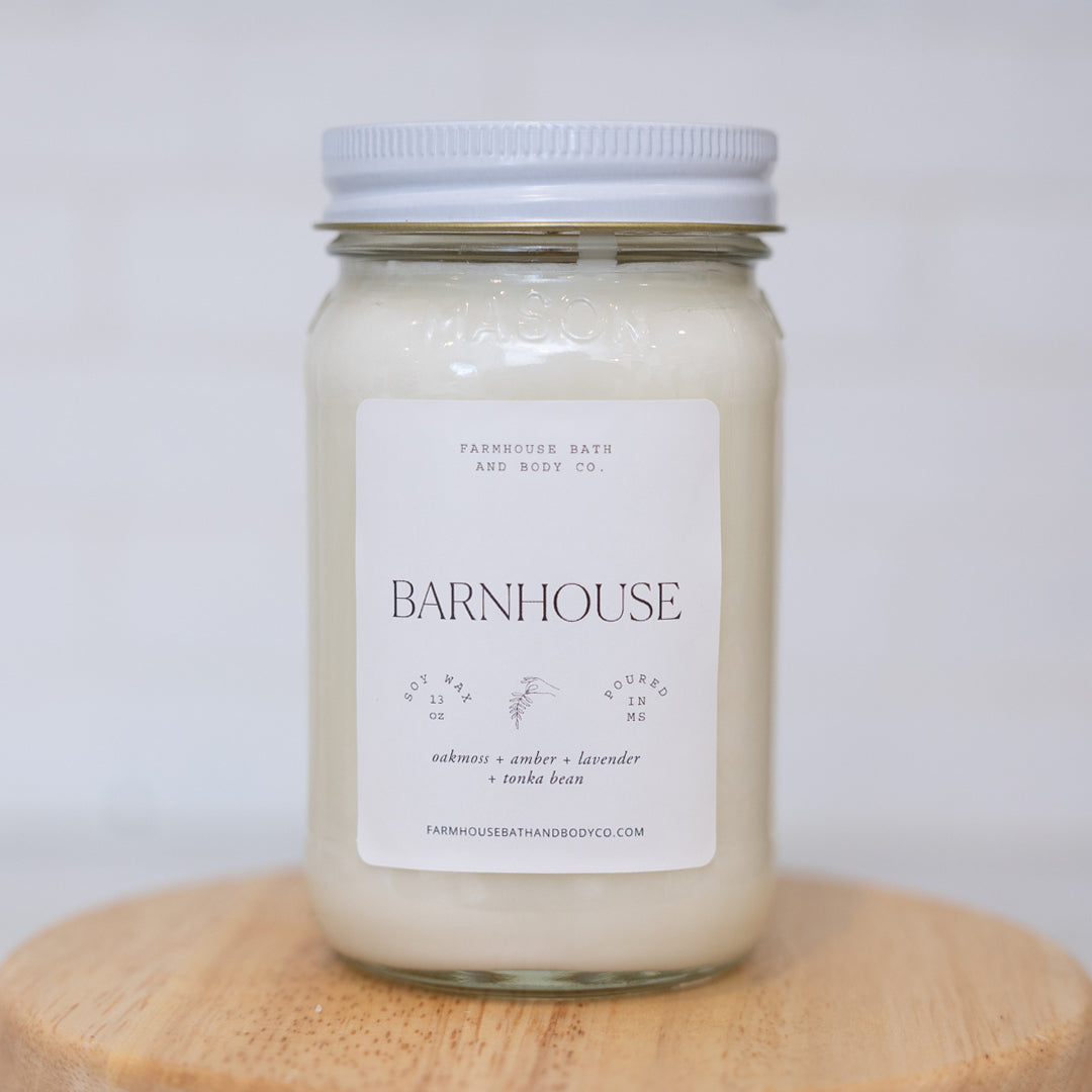 Barnhouse - Large Mason Jar Candle