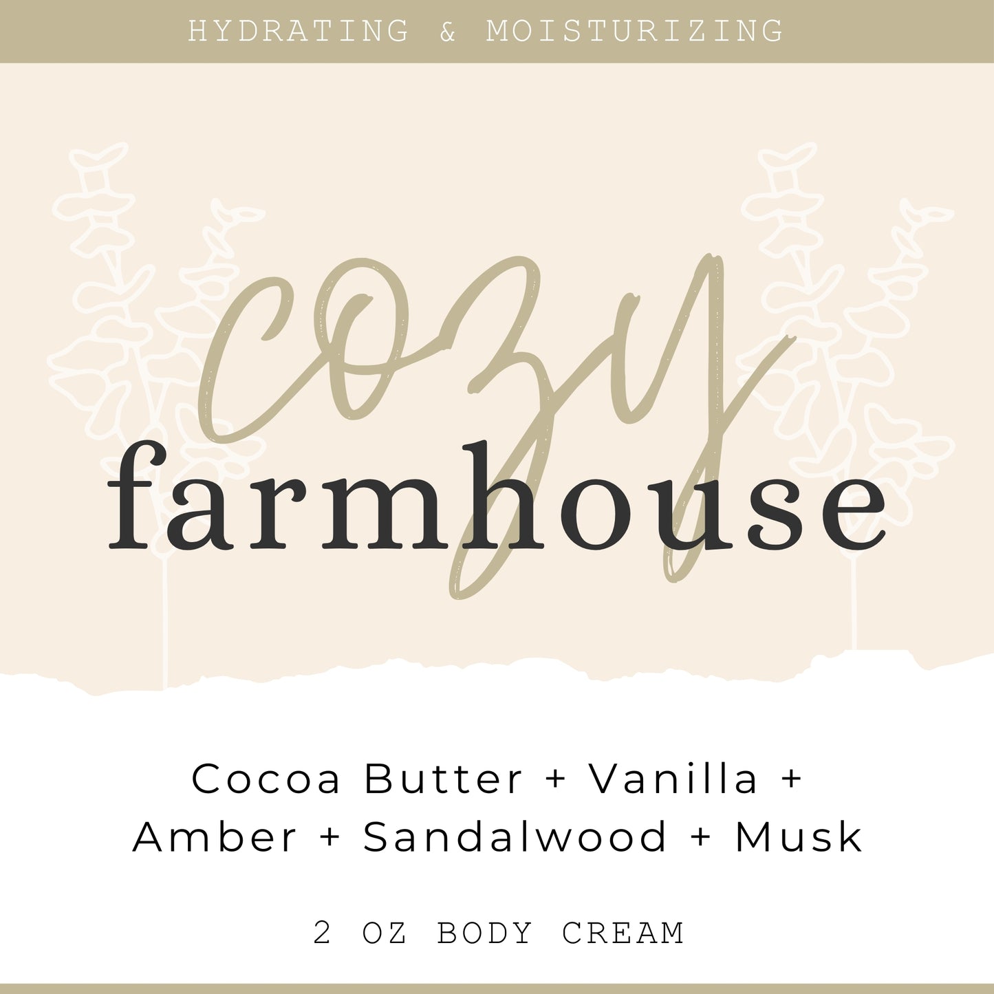 Cozy Farmhouse - Mini Body Cream