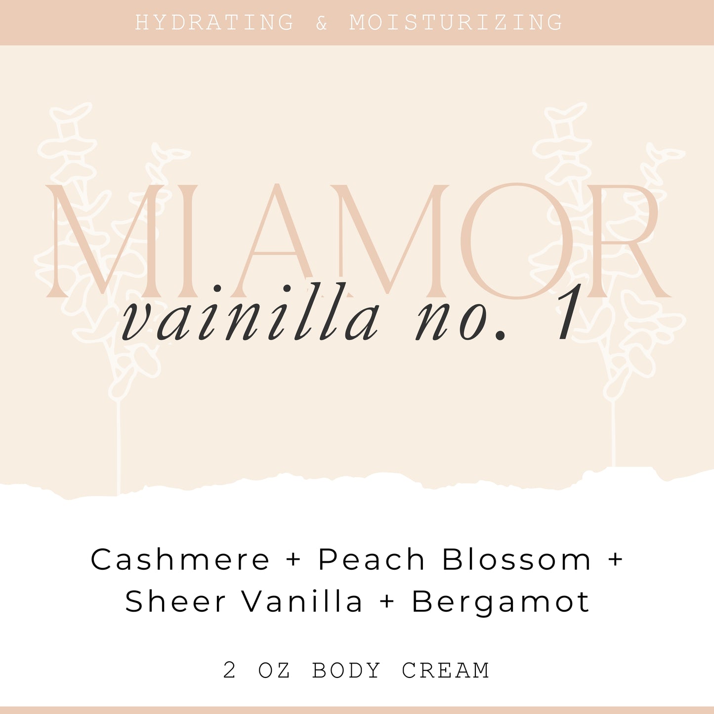 Mi Amor Vainilla No. 1 - Mini Body Cream