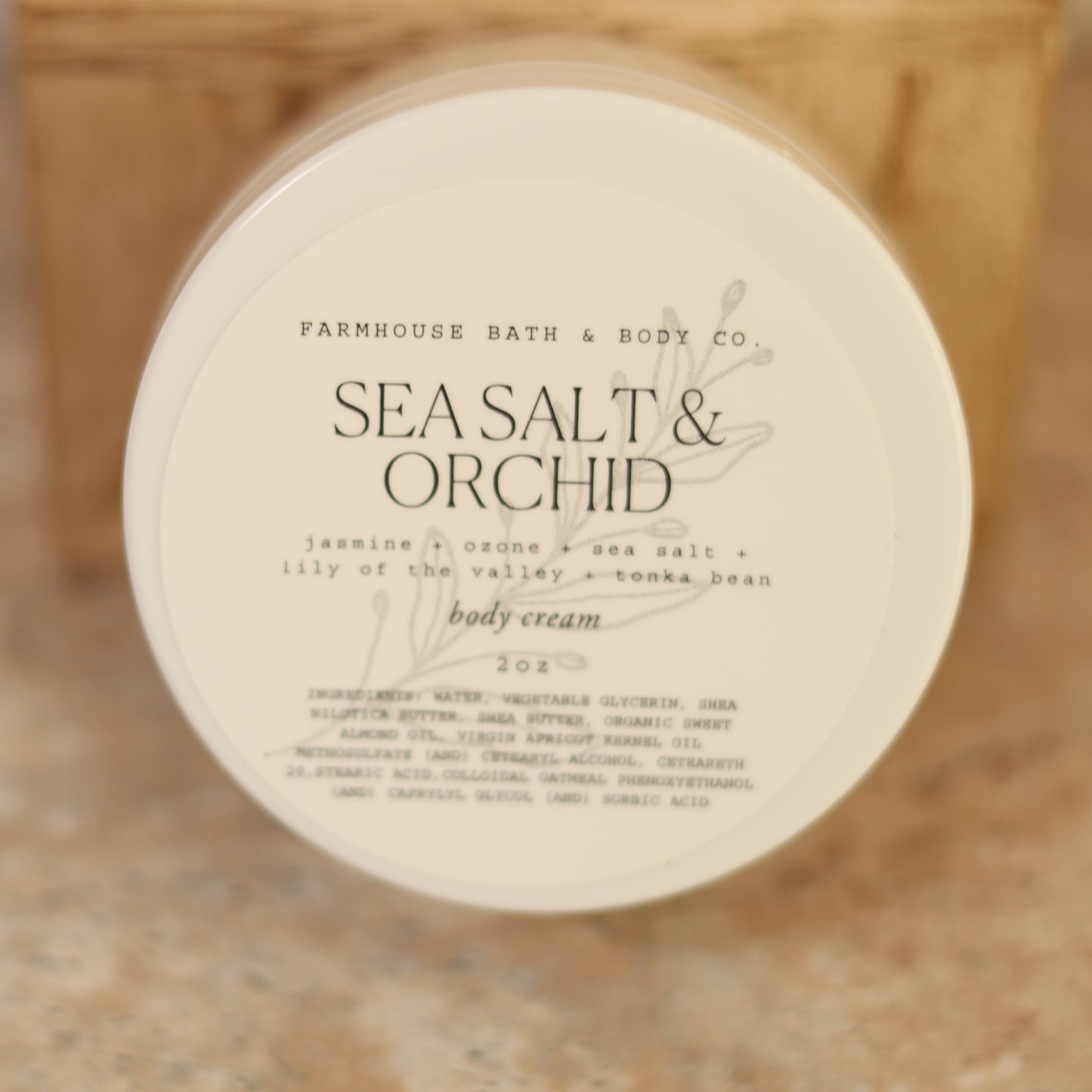 Sea Salt & Orchid - Mini Body Cream