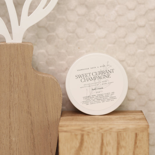 Sweet Currant Champagne - Mini Body Cream