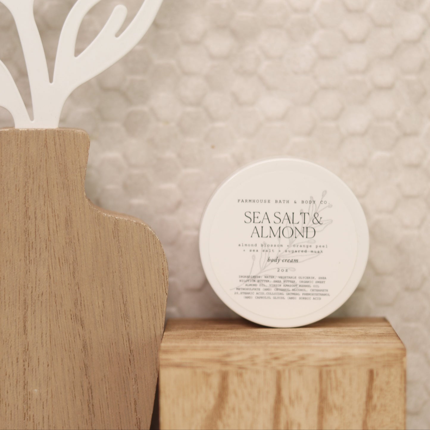 Sea Salt & Almond - Mini Body Cream