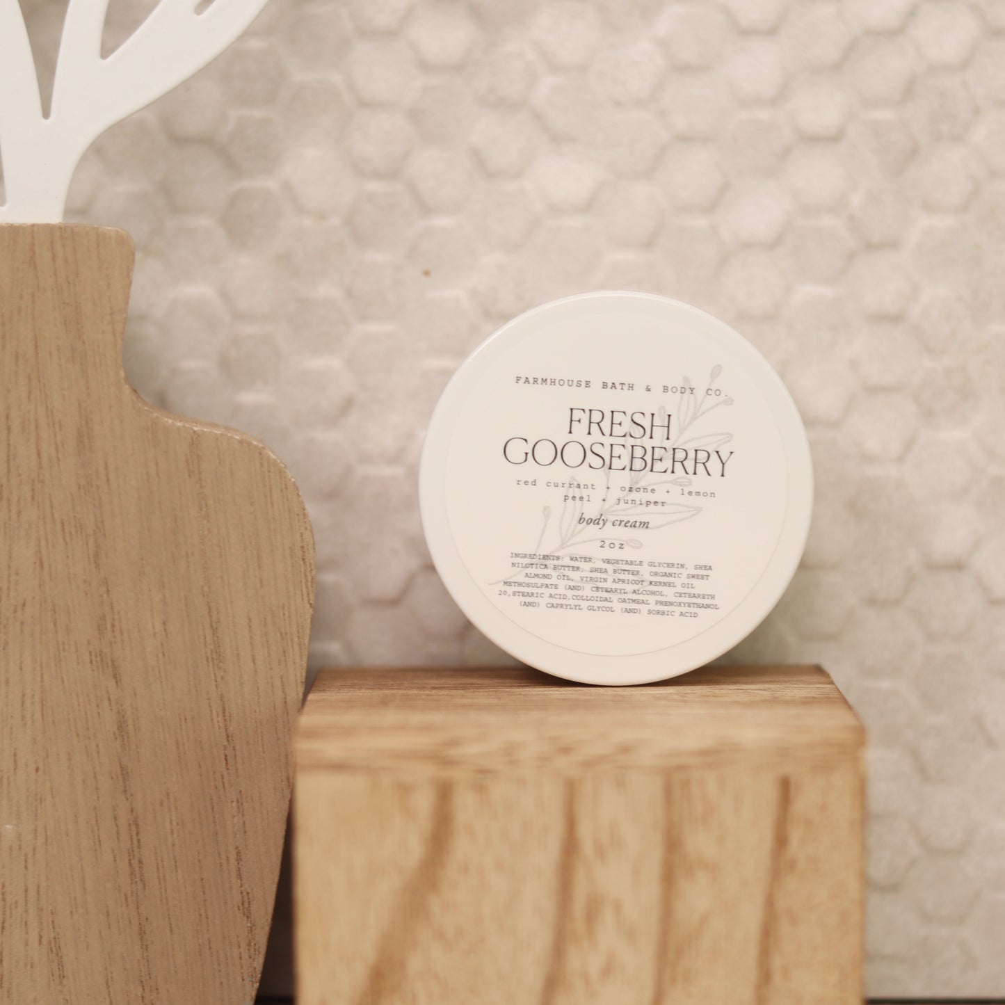 Fresh Gooseberry - Mini Body Cream