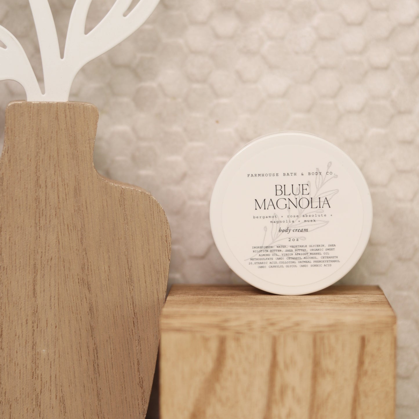 Blue Magnolia - Mini Body Cream