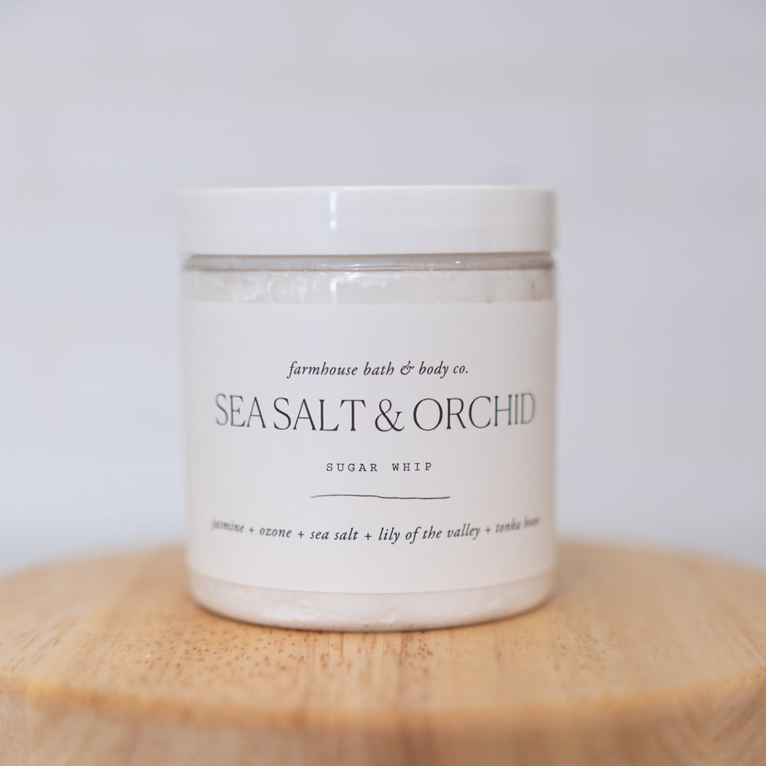 Sea Salt & Orchid - Large Sugar Whip