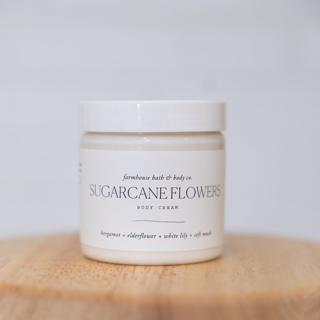 Sugarcane Flowers - Small Body Cream
