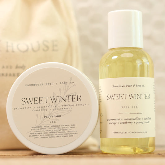 Sweet Winter - Mini Duo (Body Oil + Cream)