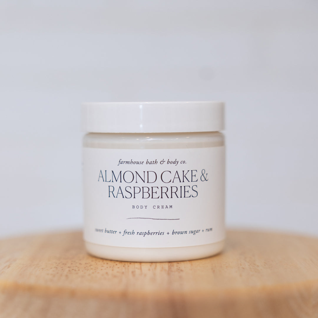 Almond Cake & Raspberries - Small Body Cream