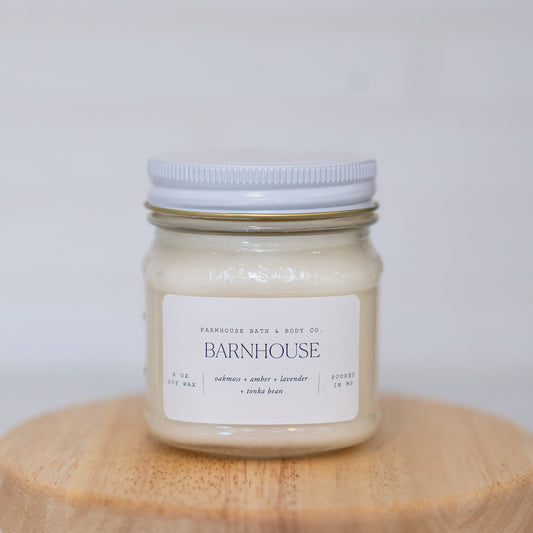 Barnhouse - Medium Mason Jar Candle