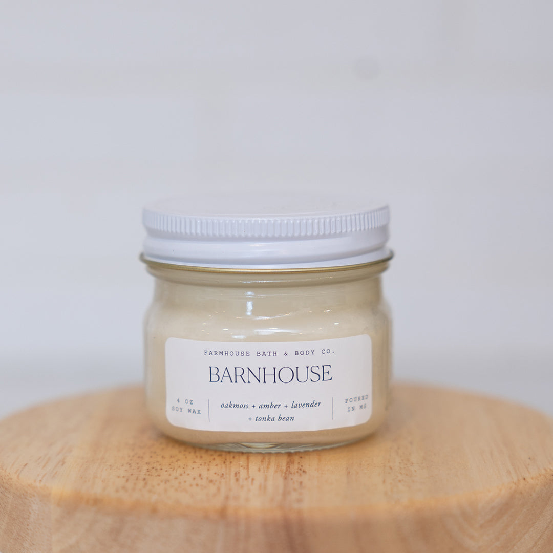 Barnhouse - Small Mason Jar Candle