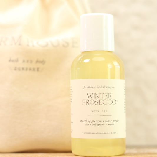 Winter Prosecco - Mini Body Oil