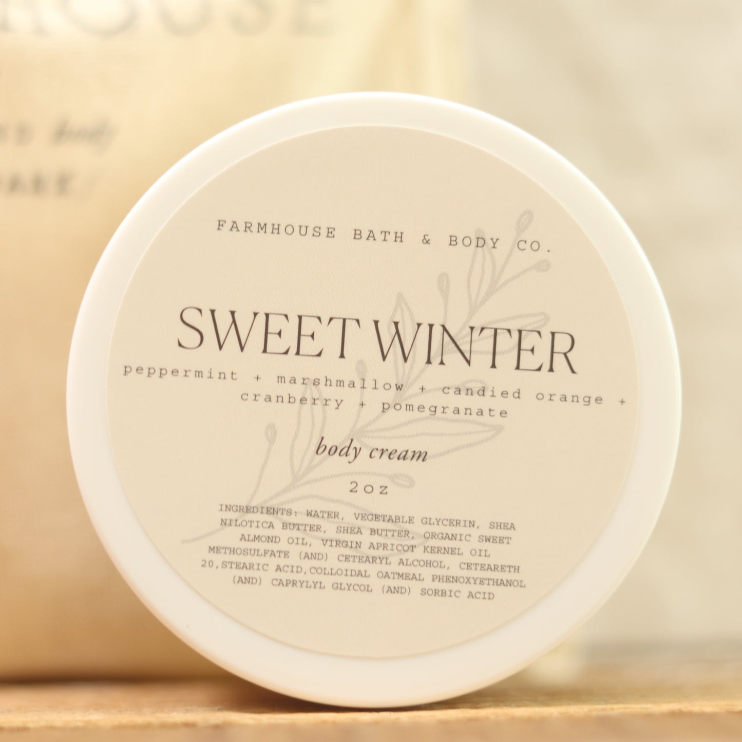Sweet Winter - Mini Body Cream