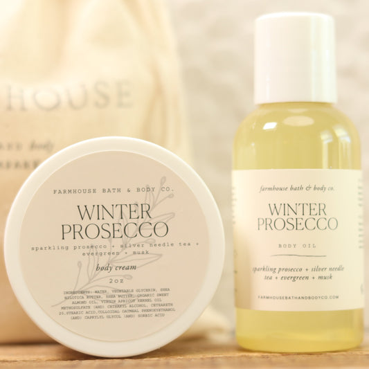 Winter Prosecco - Mini Duo (Body Oil + Cream)