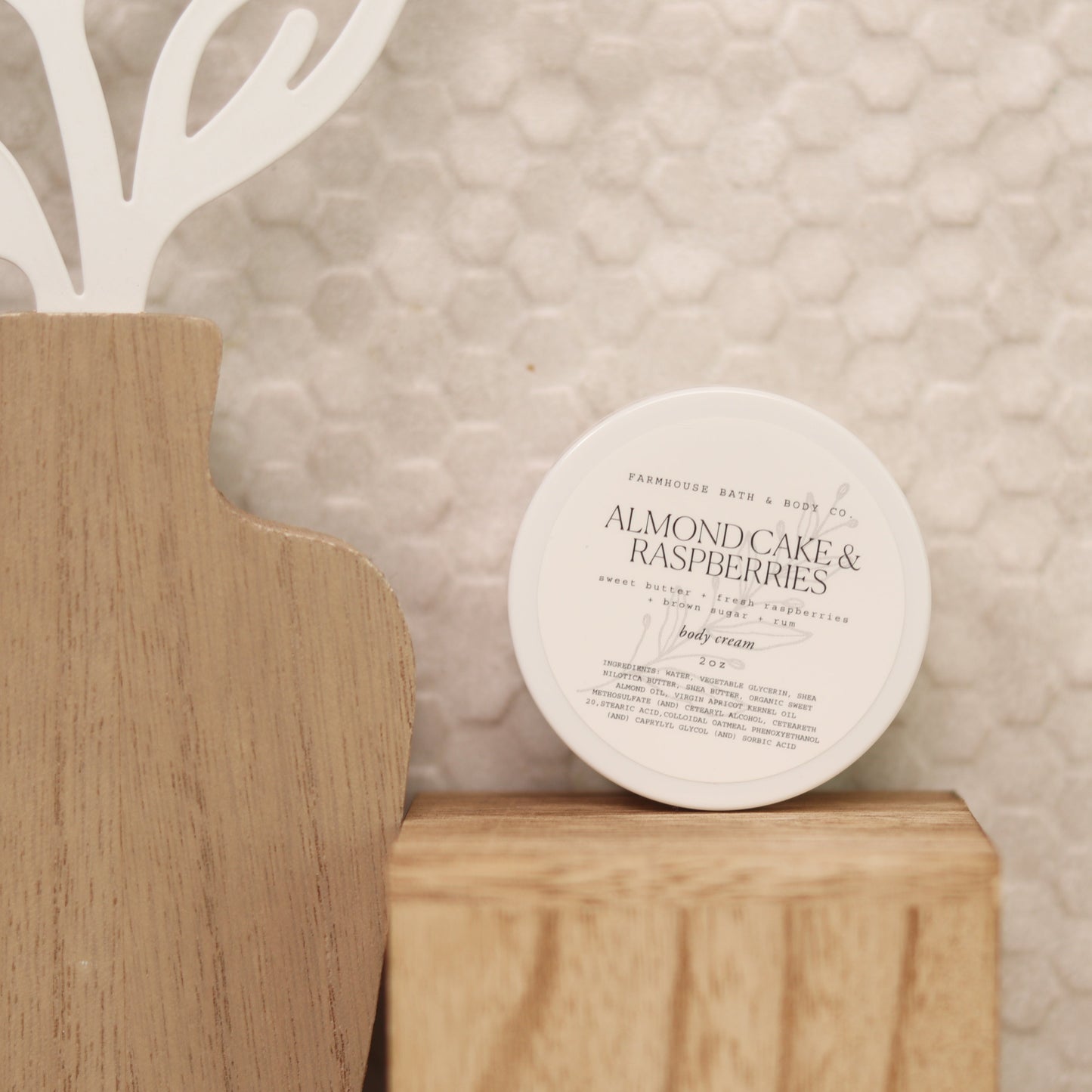 Almond Cake & Raspberries - Mini Body Cream