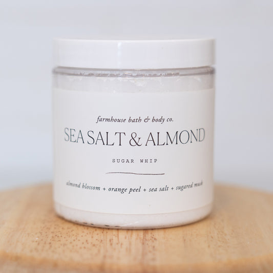 Sea Salt & Almond - Small Sugar Whip