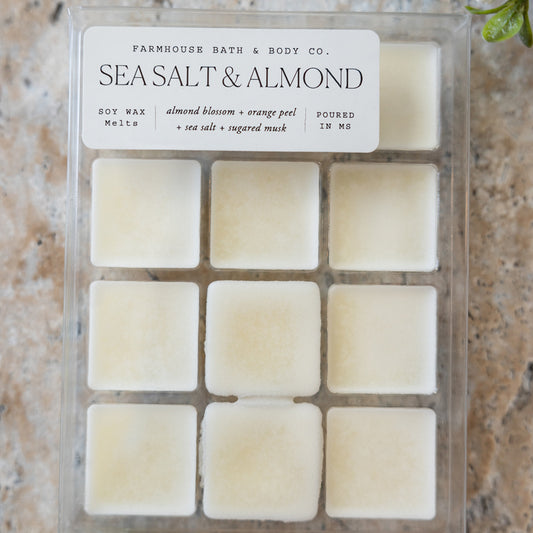 Sea Salt & Almond - Soy Wax Melts