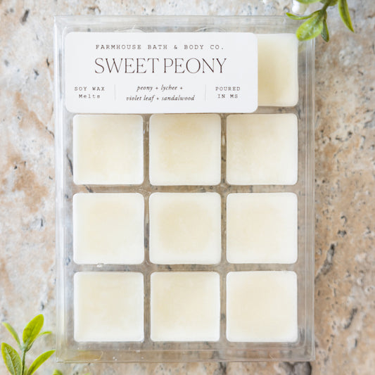 Sweet Peony - Soy Wax Melts